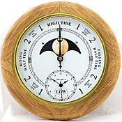 Moon tide time clock